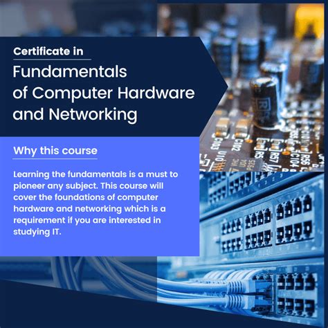 Computer Hardware And Software Networking Course