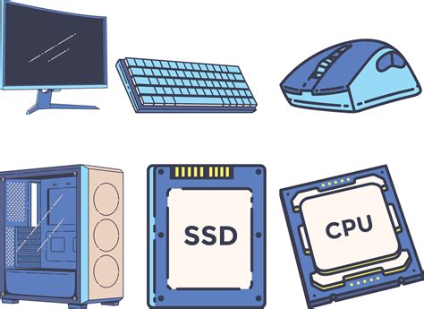 Computer Hardware Cartoon Images