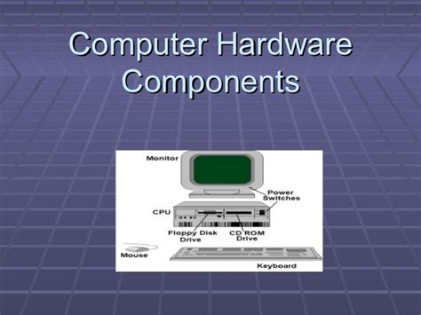 Computer Hardware Components Ppt