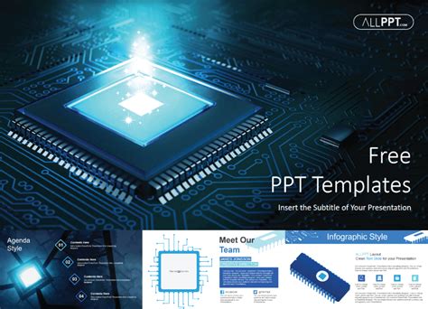 Computer Hardware Technology Powerpoint Templates