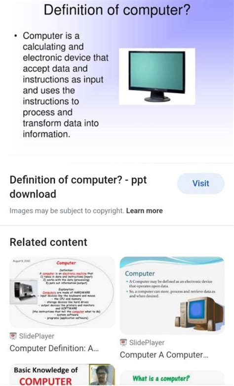 Computer Is An Electronic Device Definition