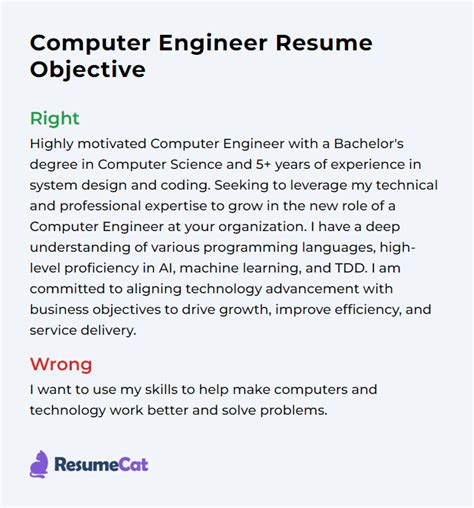 Computer Job Objective Examples