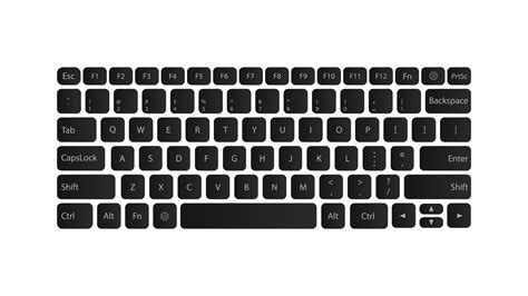 Computer Keyboard Design Keys