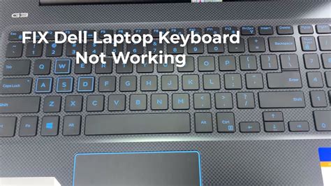 Computer Keyboard Is Not Working Dell