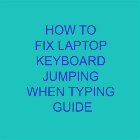 Computer Keyboard Jumps