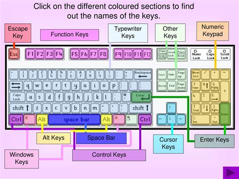 computer keyboard keys and their functions pdf