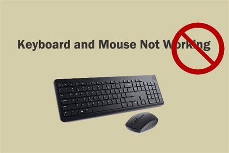 Computer Keyboard Mouse Not Working