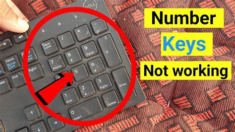 Computer Keyboard Number Keys Not Working
