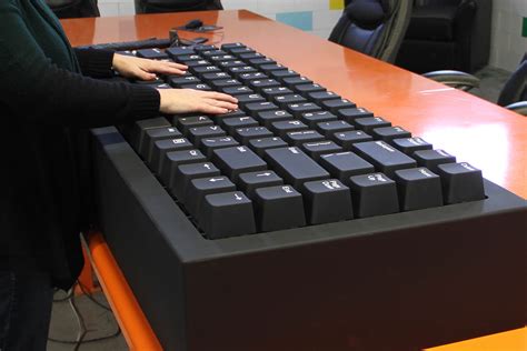 Computer Keyboard With Large Keys
