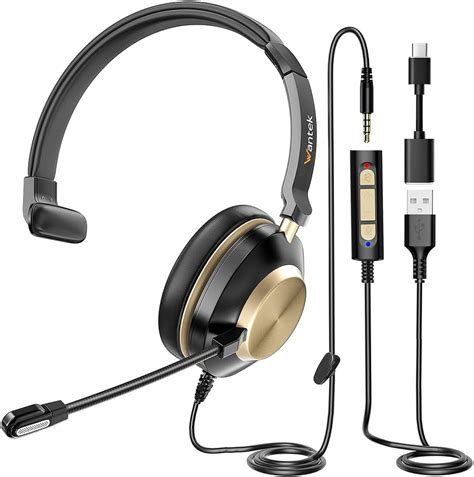 Computer Microphone With Headset