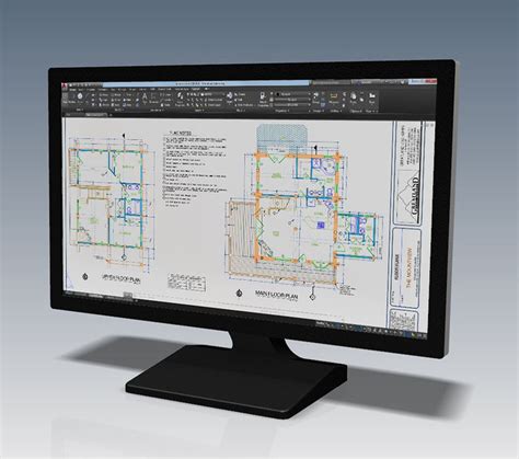 Computer Monitor Cad Model