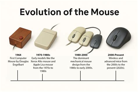 Computer Mouse History Timeline