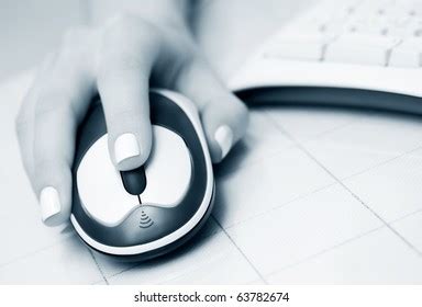 Computer Mouse Holding Hands