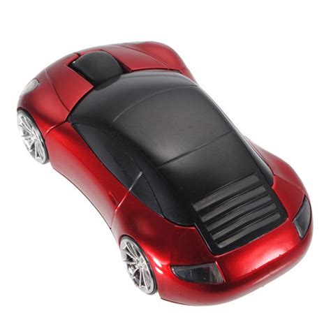Computer Mouse In Shape Of Car