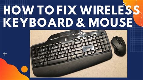 Computer Mouse Keyboard Not Working