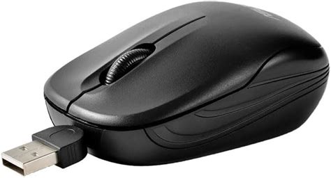 Computer Mouse With Retractable Cord