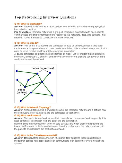 Computer Networking Interview Questions Pdf