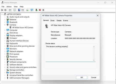 Computer Not Detecting cam