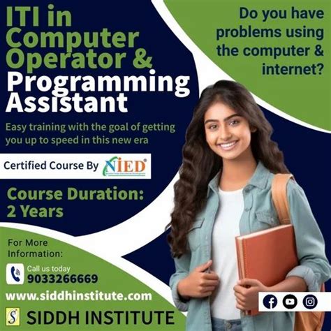 computer operator and programming assistant course fees