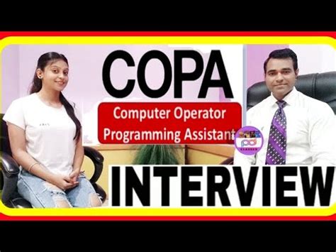 computer operator and programming assistant in hindi
