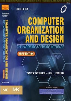 Computer Organization And Design The Hardware Software Interface Pdf