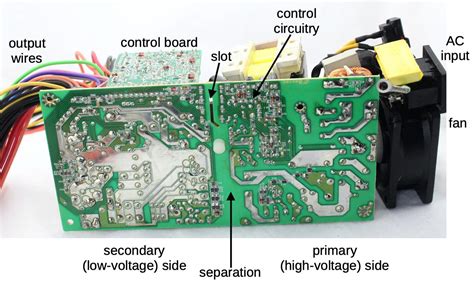 Computer Power Supply Circuit Board