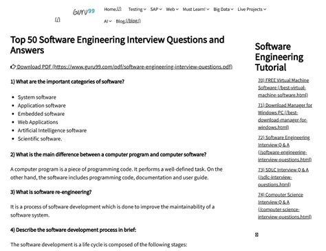 computer science engineering interview questions and answers pdf