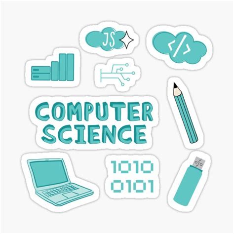 Computer Science Stickers Laptop