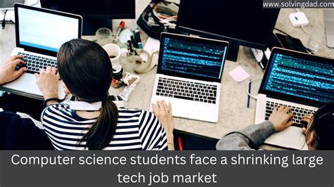 computer science students face a shrinking big tech job market