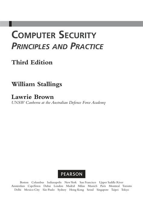 Computer Security Principles and Practice 3rd Edition by Stallings B…