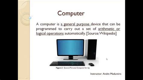 computer simple definition for class 1
