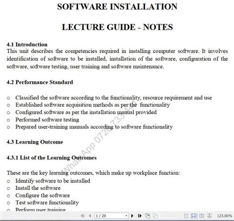 computer software pdf notes