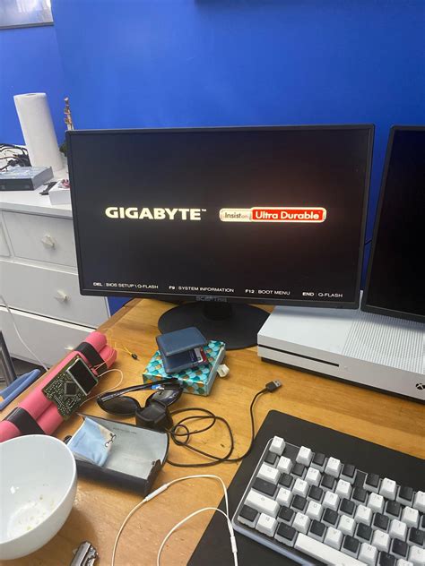 computer stuck in boot loop after bios update