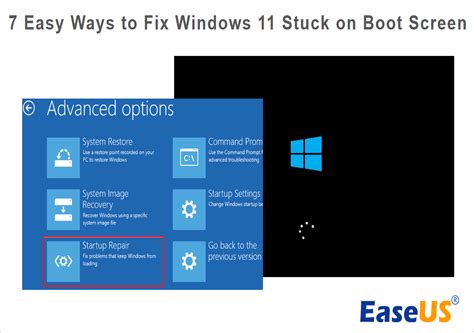 computer stuck in boot loop windows 11