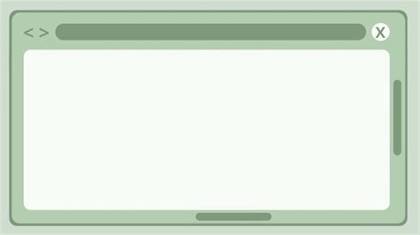 Computer Template Aesthetic Green Screen