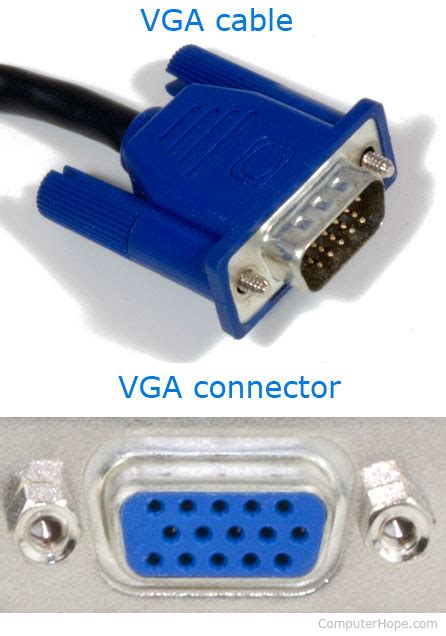 Computer Vga Cable Connector