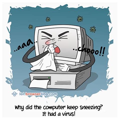 Computer Virus Sneezing