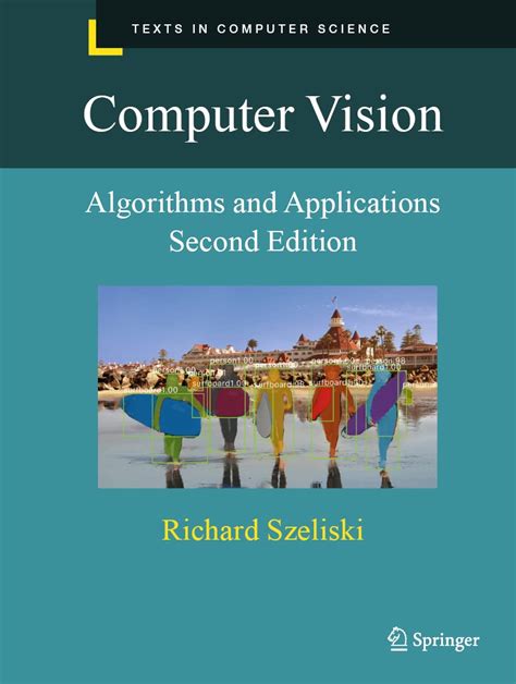 Computer Vision Algorithms And Applications By Richard Szeliski Pdf