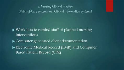 Computer-Based Patient Record Informatics