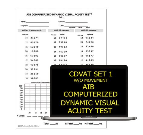 Computerized Dynamic Visual Acuity Test