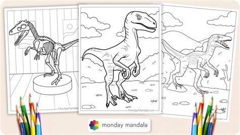 compy dinosaur coloring page printable template