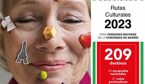 Rutas culturales Comunidad de Madrid 2024. Para mayores de 55 años