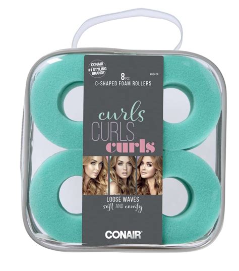 Conair C Shaped Foam Rollers Tutorial