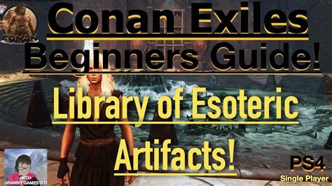conan exiles library of esoteric knowledge