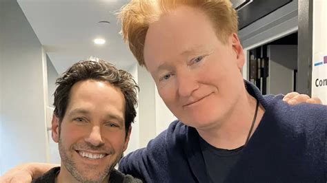 conan o'brien and paul rudd