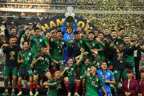 concacaf gold cup mexico soccer squad