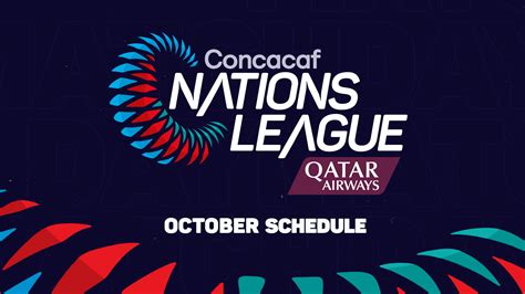 concacaf nations league schedule october 2020