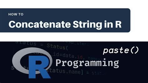 R How do I concatenate String and an output evaluated from a function in R? YouTube