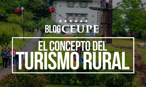 concepto de turismo rural