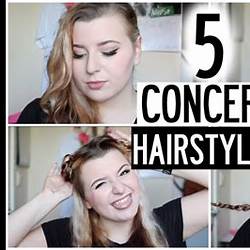 Concert Hairstyles For Short Hair
